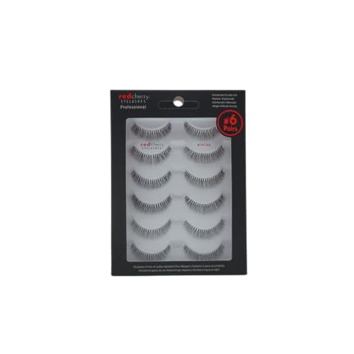 Red Cherry #747XS Strip False Eyelashes 6 Pairs