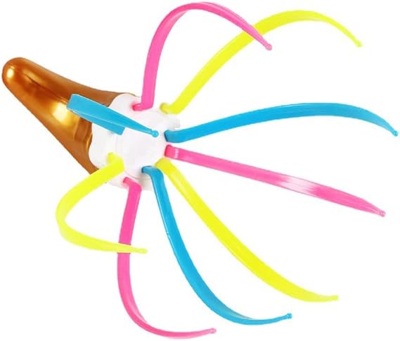 Soul Extractor Manual Rotatable Scalp Massager Octopus Comb Head Massage Grab Color Random