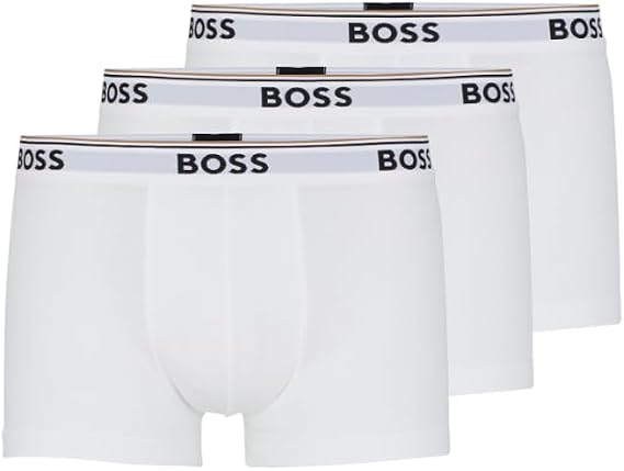 Hugo Boss Men's Trunk 3p Organic Co 10234836 01 Trunks