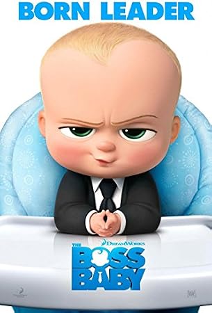 THE BOSS BABY (2017) Original Movie Promo Poster - 13.5 x 20 - Dble Sided - Alec Baldwin - Steve Buscemi - Jimmy Kimmel
