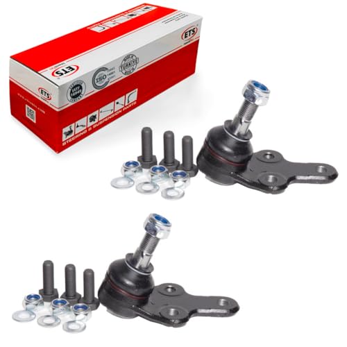 ETS 2Pcs Front Lower Ball Joint Kit K500393 Fits Volvo S40, V50, C70, C30