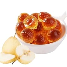 SIJIYUNLI-Sandwich pear jelly gummies 200g/7.05oz Flowing Soft Candy, eating one is equivalent to drinking a cup of pear juice, moistening the voice, relieving fatigue, refreshing breath, suitable for children, middle-aged and elderly people