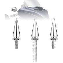 Chrome Fairing Windshield Bolts Compatible for Harley Davidson Touring 2014-2024 Ultra Limited Street Glide Electra Glide Tri Glide
