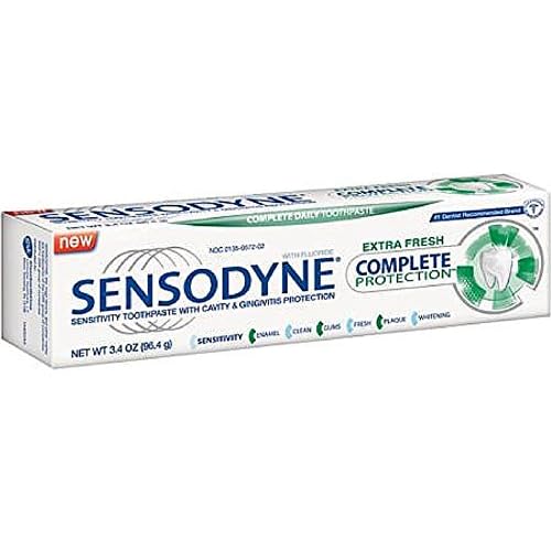 Sensodyne Tp Comp Extra F Size 3.4z Sensodyne Tootpaste Complete Extra Fresh 3.4z