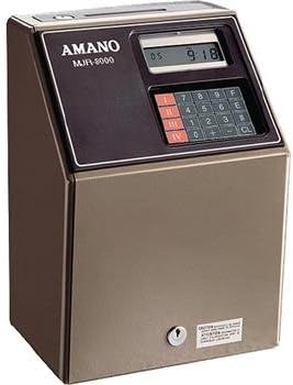 Amano MJR-8000 Computerized Time Clock