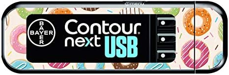 Bayer Contour Next USB Vinyl Sticker (Donuts)