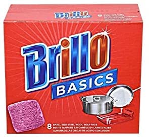 Brillo Basics Steel Wool Soap Pad - Small