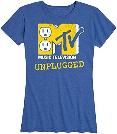 HYBRID APPAREL - MTV - MTV Unplugged - Womens Short Sleeve Graphic T-Shirt