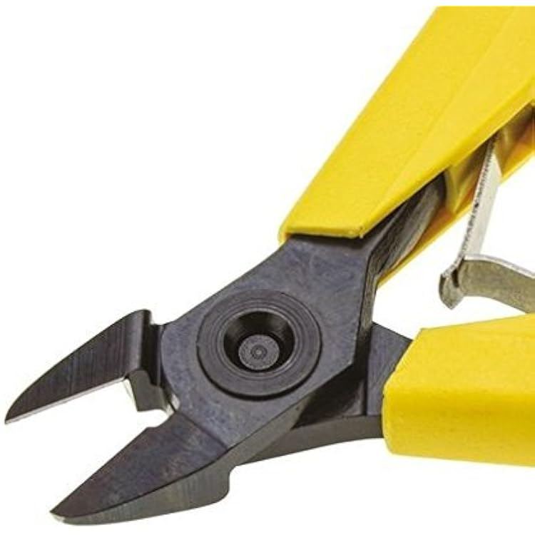Pack of 4 Lindstrom 8141 Yellow Handle Flush Cutter 0.1-1.25 mm