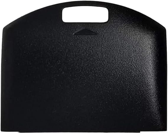Black Battery Cover, Battery Back Door Cover, Case for PSP 1000 1001 Fat Replacement Cases, Remote Control Accessories