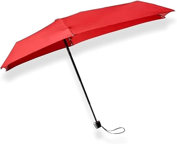 Senz Micro Windproof Umbrella - 31.5 x 29.13 in - Manual Folding - Passion Red