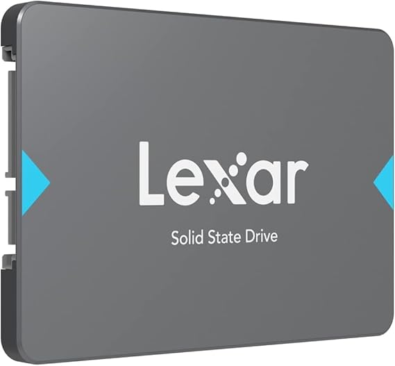 Lexar NQ100 256GB 2,5 inç SATA III SSD - 550MB/s'ye kadar Okuma Hızı, Dizüstü ve Masaüstü için Dahili Katı Hal Sürücüsü