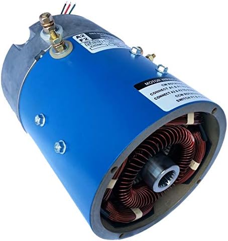 High Performance Golf Cart Motors Yam Golf Cart Motor (Regen) 170-501-0001 16 MPH 10% More Torque Versus Stock Motor 36/48 Volt American Made