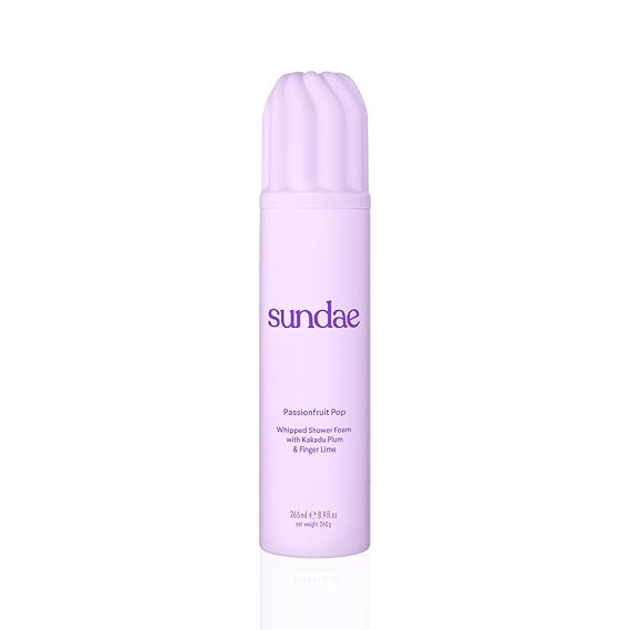 sundae Whipped Shower Foam Passionfruit Pop Foam Body Wash 8.9 oz.
