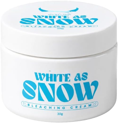 Angel's Skin White as Snow Brightening Cream 300g – Advanced Radiance Formula with Alpha Arbutin, Niacinamide & Vitamin C – Targets Appearance of Dark Spots, Hyperpigmentation & Uneven Skin Tone