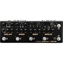 NUX Cerberus Multi-function Guitar Effect Pedal, Inside Routing IR Loader Analog Overdrive Distortion, Digital Delay Modulation Effects, Hybrid Architecture, IR Loader, Cabinet Simulation