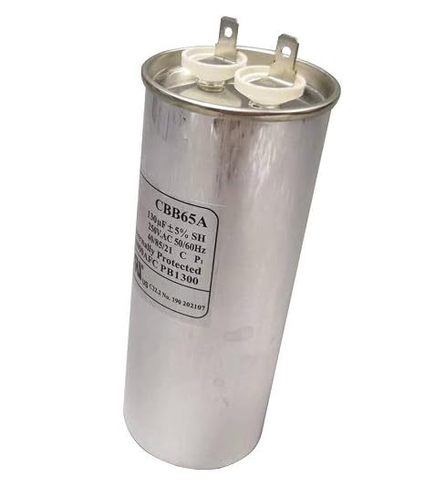 CBB65A Run Capacitor 250VAC 250V AC 130uF 130 uF 130MFD 40/85/21 C P1 50/60Hz 10000AFC PB1300
