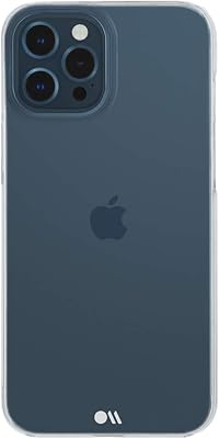 Case-Mate - Barely There - Case for iPhone 12 Pro Max 5G - Ultra Slim - 6.7 Inch - Clear