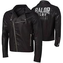 Men's Motorcycle Fin Balor Club Black Slim Fit Biker Style Leather Jacket