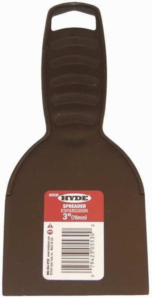 Hyde Tools 05530 Economy Series Putty Knives, Plastic, 3 In. Blade Wdth
