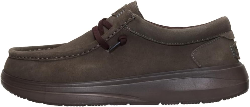 HEYDUDE Mens Wally Comf Suede
