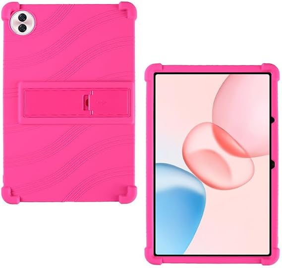 Case for Honor Pad 10 Model HEY3-W00 Tablet 12.1 inch Release 2025 Soft Silicone Shockproof Adjustable Stand Rubber Shell Protective Cover