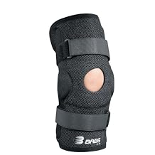 BREG '11232 Brace, Knee, Hinged, Small 15-18" Thigh Circumference, Airmesh Wrap Around Open Back Economy
