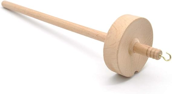 Wood Drop Spindle Top Hand Tool Craft Sewing Accessories