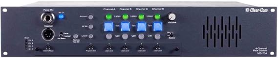 Clear-Com MS-704 4-Channel intercom Main Station