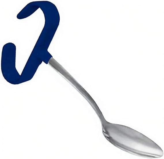 Rehabilitation Advantage Stainless Steel Tablespoon with Vertical Handle