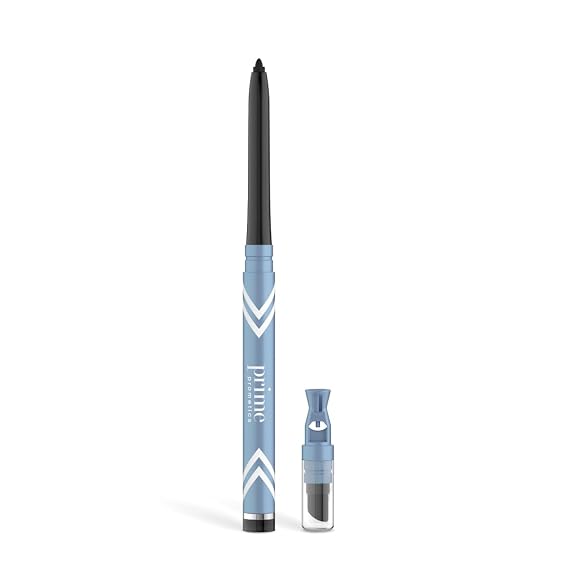 PRIME PROMETICS PrimeEyes Glide Eyeliner for Mature Women (Black)