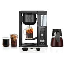 Ninja Hot & Iced, Single Serve or Drip Coffee Maker with Rapid Cold Brew, 4 Brew Styles, 6 Brew Sizes, 10 Cup Glass Carafe CM360