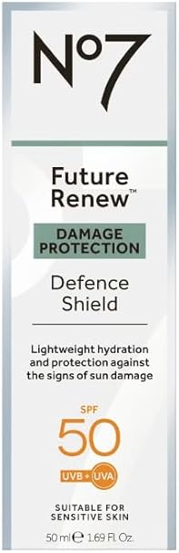 No7 Stiefel No7 Future Renew Damage Protection Defence Shield LSF50