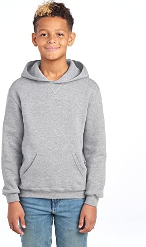 Russell Athletic Youth Dri-Power Fleece Hoodies, Moisture Wicking, Sizes S-XL