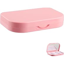 Rumyve Portable Eyelash Case,3 Layers False Eyelash Storage Box,Eyelash Storage Organizer, Eyelash Container Case with Mirror Empty Eyelashes Storage Box for Women