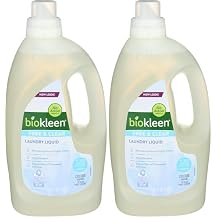 biokleen, Laundry Liquid, Free & Clear, 64 oz (Pack of 2)