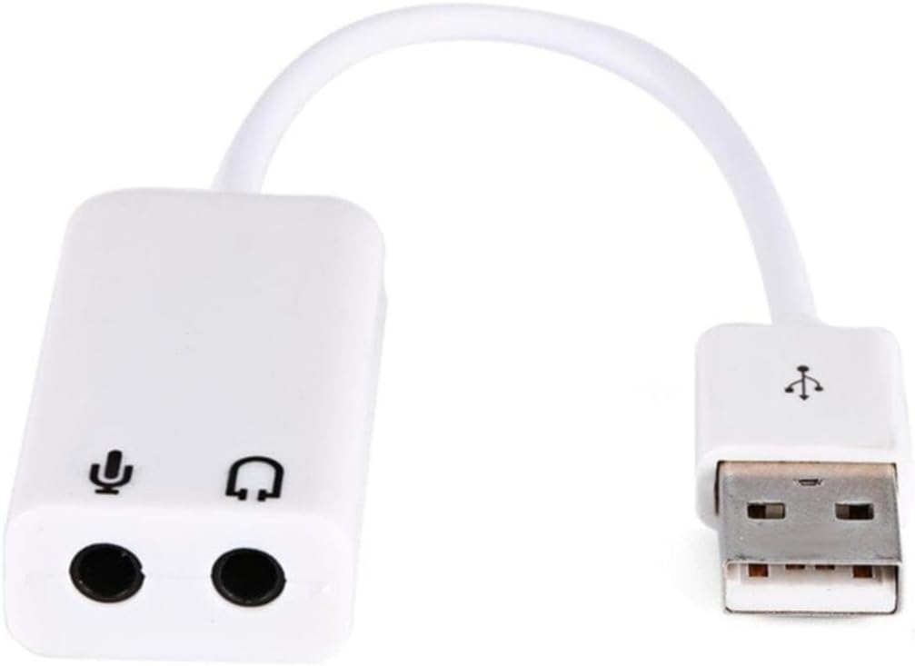 Usb Ses Kartı Çevirici 7+1 Dönüştürücü Laptop Harici Ses Kartı