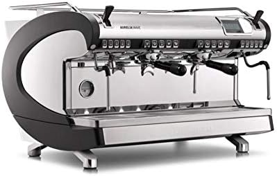 Nuova Simonelli Aurelia II Volumetric 2 Group Espresso Machine MAUREIIVOL02ND0001 with Free Espresso Starter Kit and 3M Water Filter System