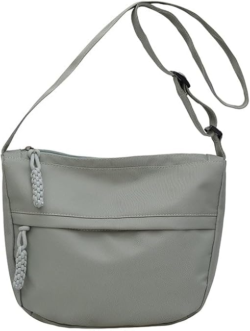 Korean Version Crossbody Shoulder Bag for Women's Commuting Small Cloth Simple Nylon Japanese