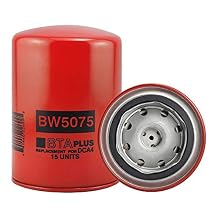 Baldwin Filters Coolant Filter, 3-11/16 x 5-3/8 in, Red