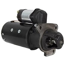 RAREELECTRICAL Starter Motor Compatible with 1959-1982 Massey Ferguson Mf-35 Mf-50 Mf-65 Mf-235 Mf-245 Mf-255 Farm Tractor Perkins Diesel Delco 1107870 12301330 1109264