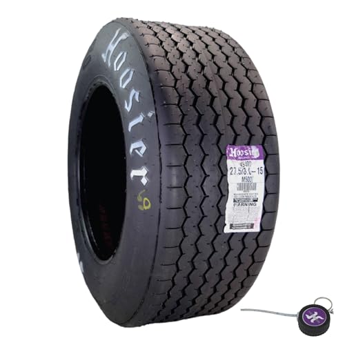 Hoosier UTV Tire 27.58.0-15 P1000-49400M500 for Side by Side & Off-Road Racing with Hoosier Keychain