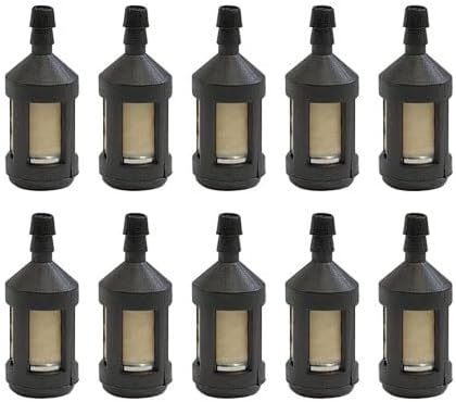 Fuel Filter for Husqvarna Sthil Poulan Chainsaw Trimmer for 2 cyc engine with (Pack of 10)