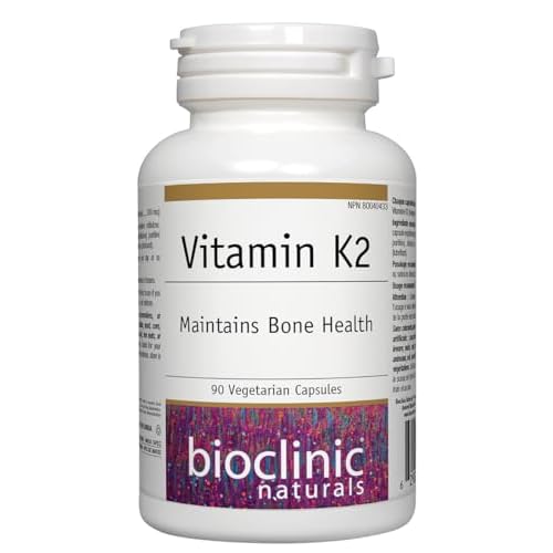 Bioclinic Naturals - Vitamin K2 100 mcg. - 90 Vegetarian Capsules