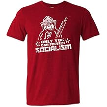 Only You Can Prevent Socialism Shirt 1776 Smokey Bear Red Medium