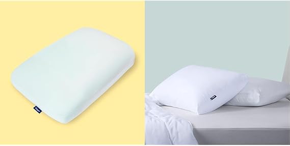 Casper Sleep Hybrid Snow Pillow, King, White & Original Pillow for Sleeping, King, White, Two Pack