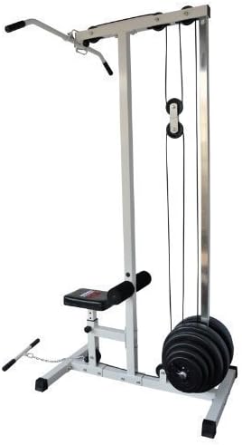 TrainHard Lat Machine Lat Pull Tower Lat Pull Station Cable Pull with Weights 47.5 kg