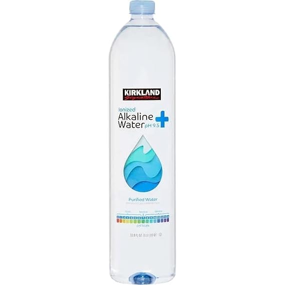Kirkland Signature Ionized Alkaline Water pH 9.5 18/1L