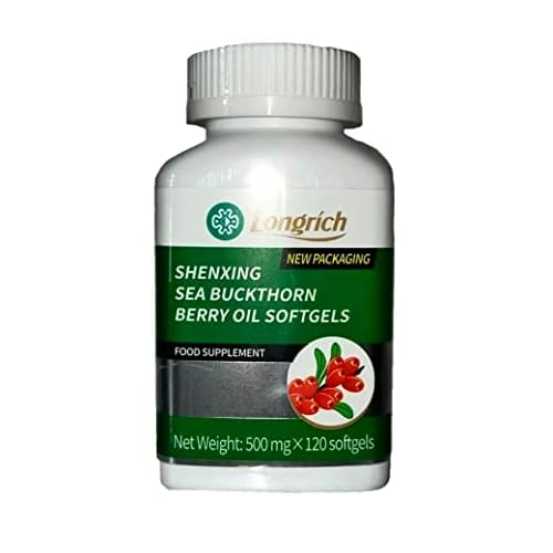 Longrich Seabuckthorn Berry Oil softgels, 120 Softgels
