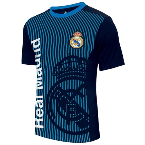 Icon Sports Compatible with Real Madrid Real Madrid Officially Licensed Soccer Poly Shirt Jersey -02